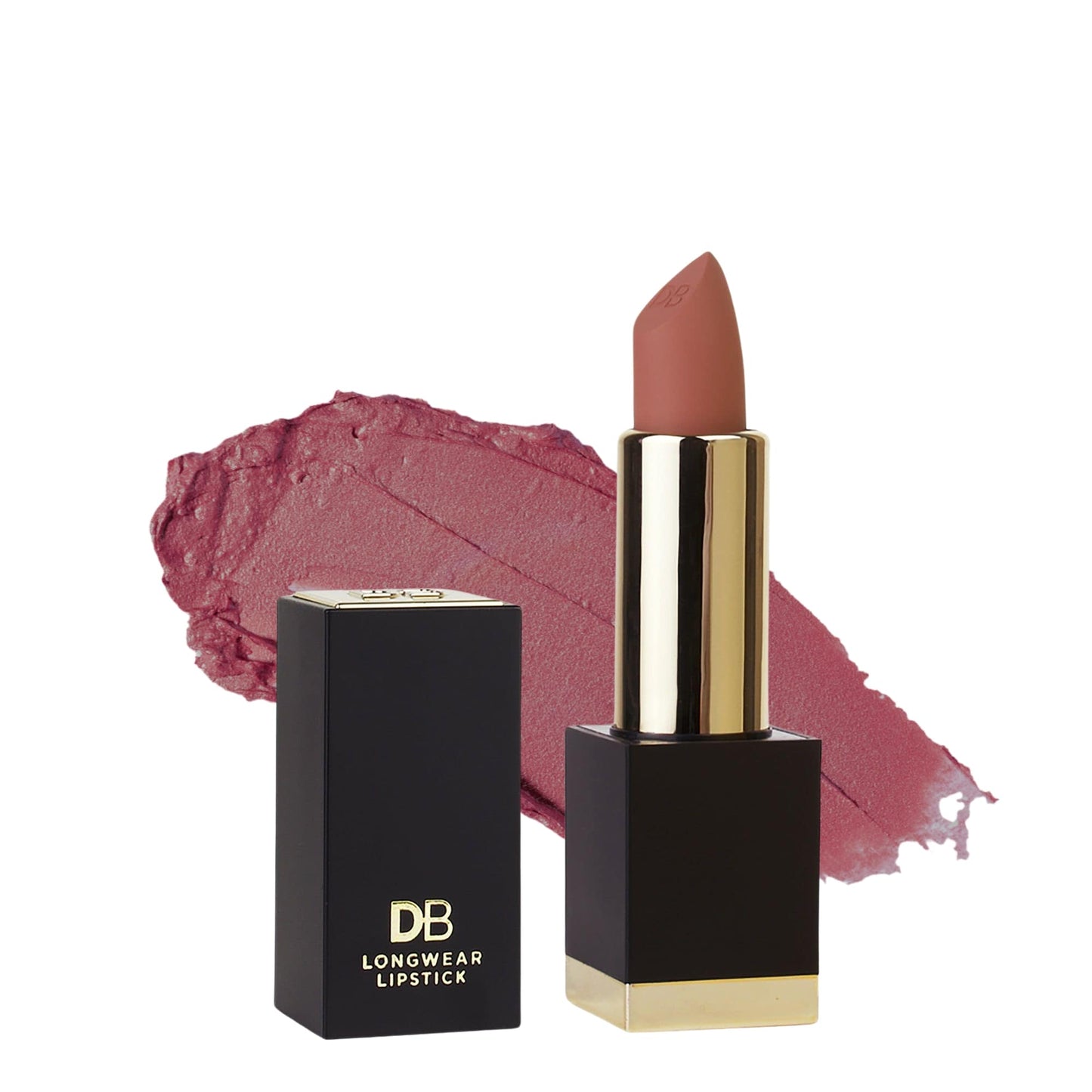 Bold Longwear Lipstick (Velvet Rose) | DB Cosmetics | Thumbnail