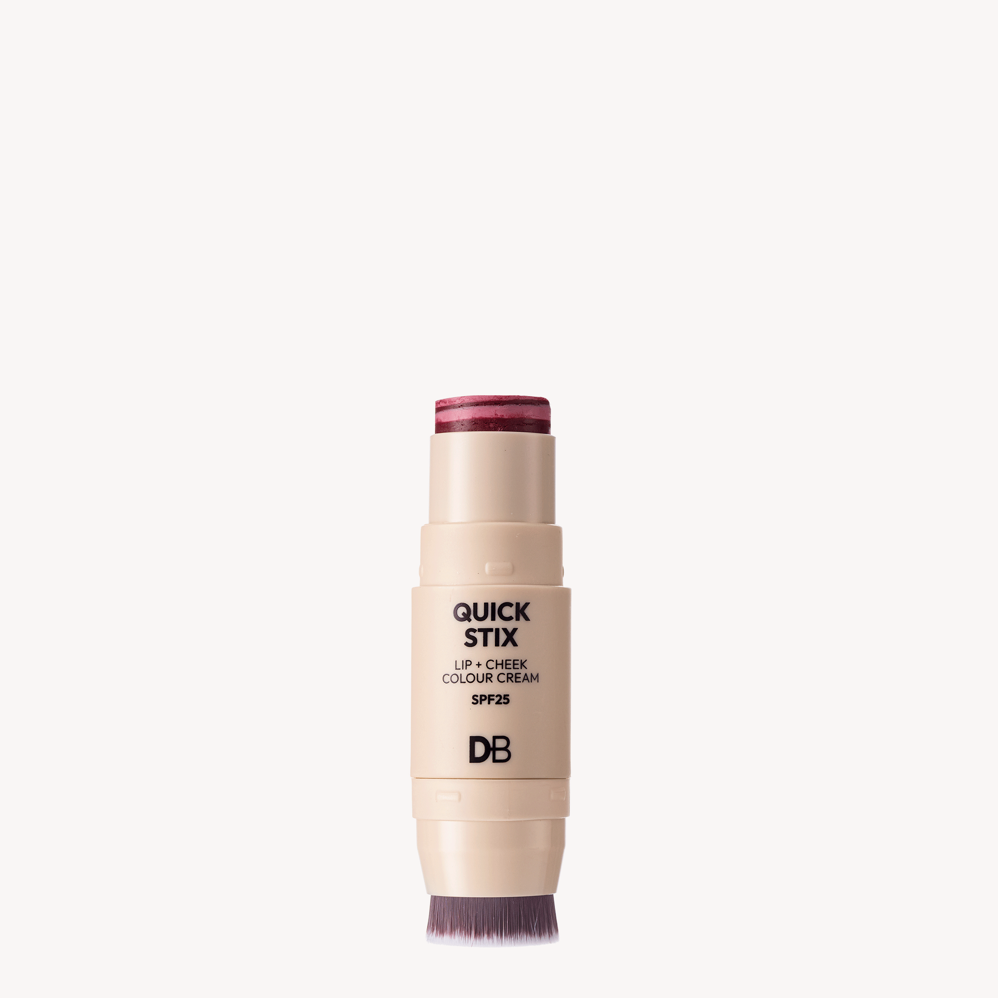 Makeup stick with 'Quick Stix' branding on a white background