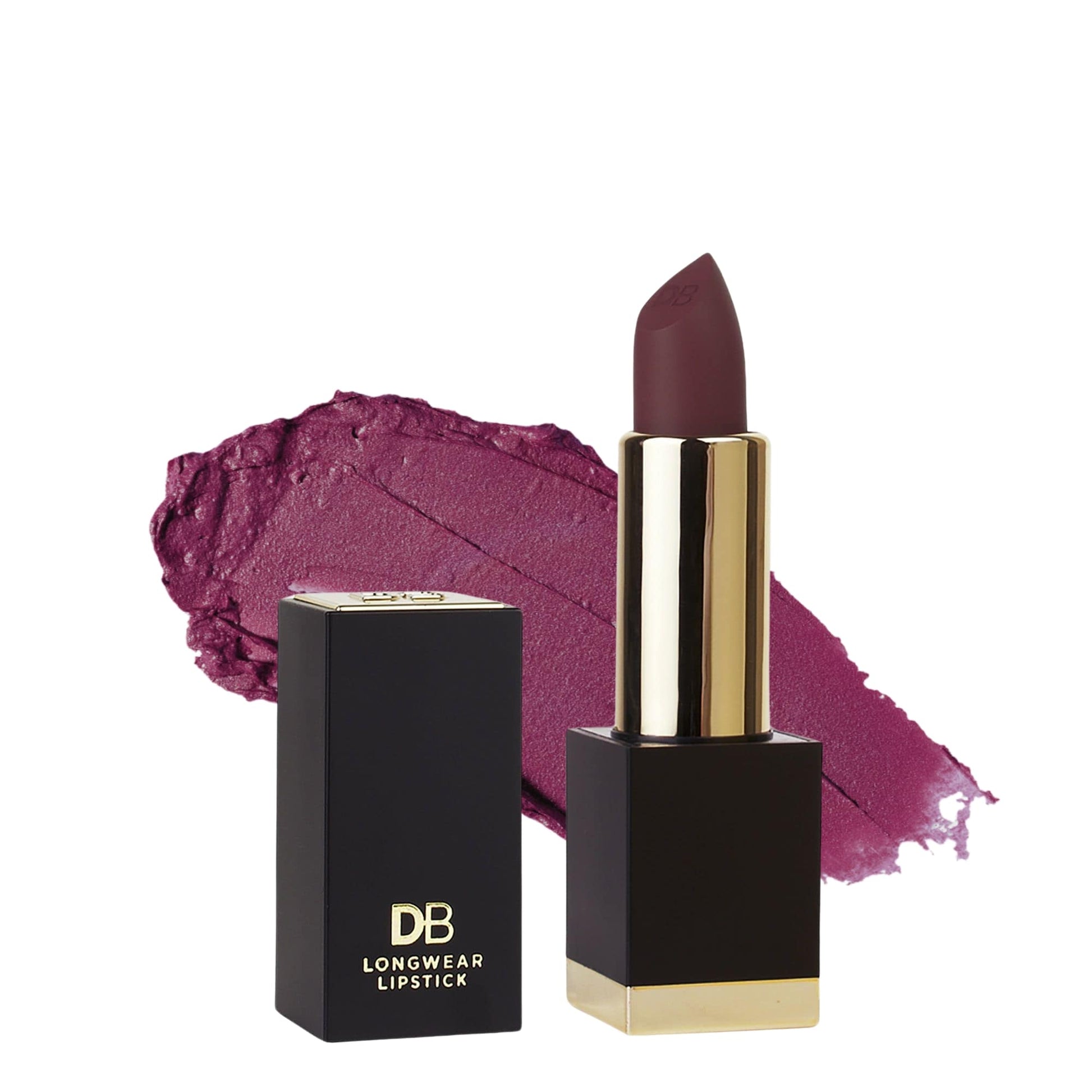 Bold Longwear Lipstick (Red Wine) | DB Cosmetics | Thumbnail