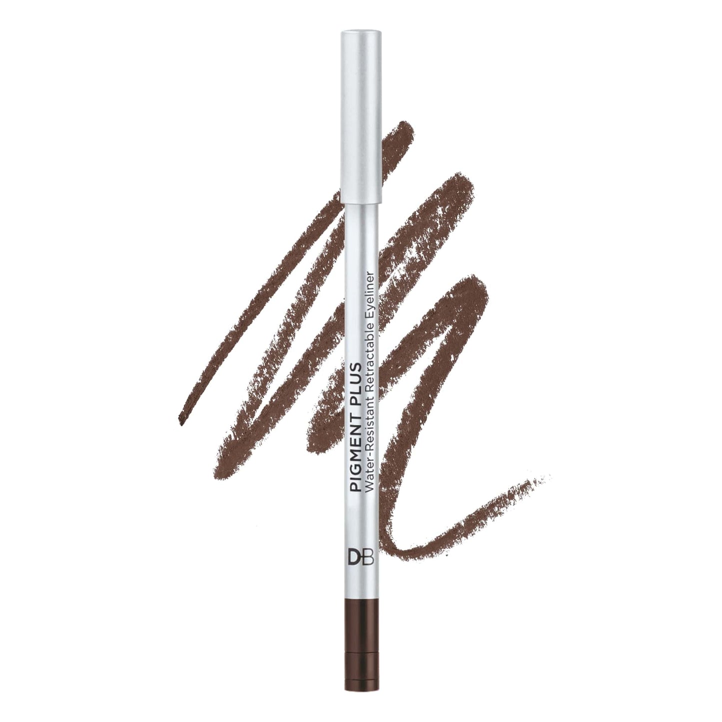 Pigment Plus Water Resistant Eyeliner (Chocolate Shard) with swatch | DB Cosmetics