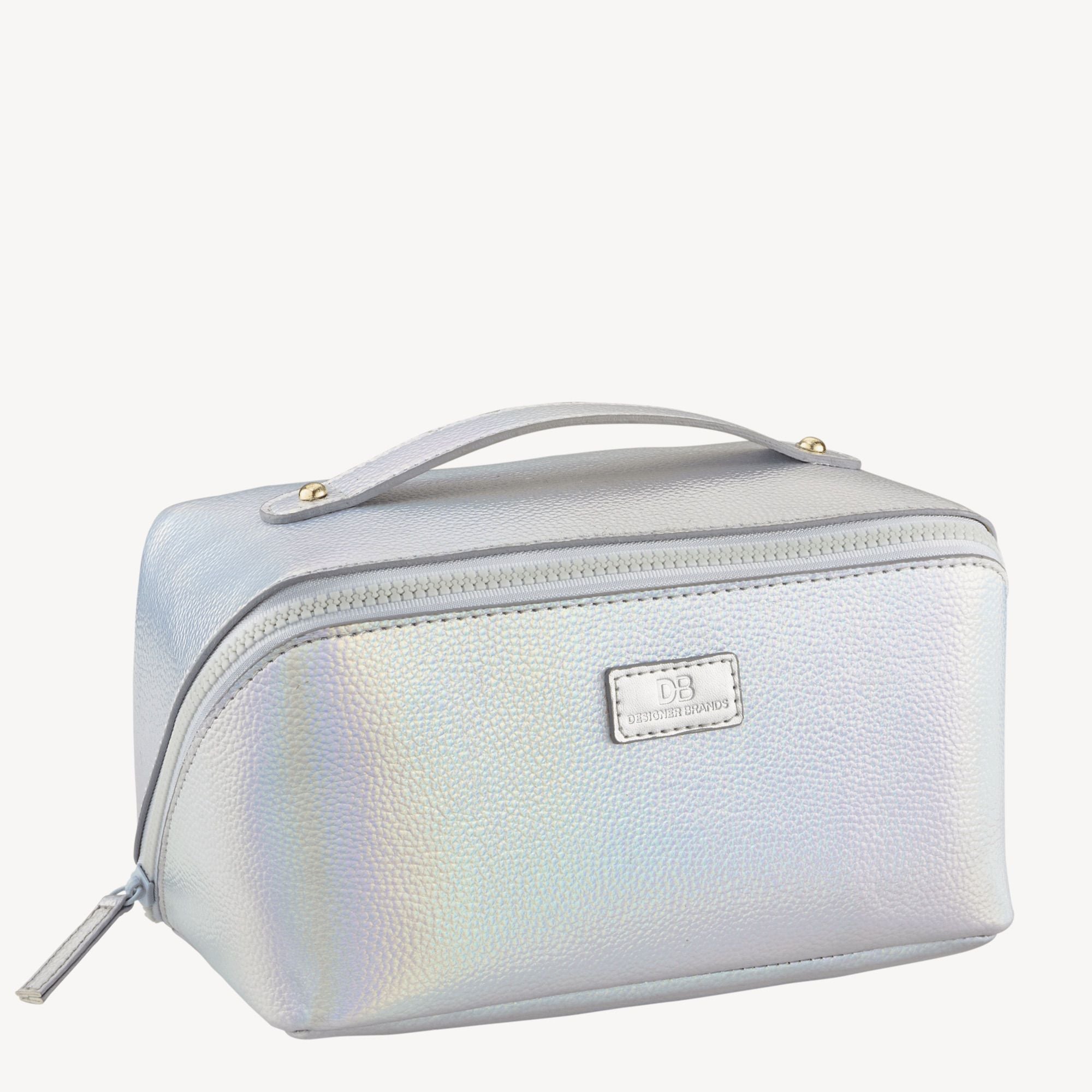 The Poppins Beauty Bag (Silver Holographic) | DB Cosmetics | Thumbnail