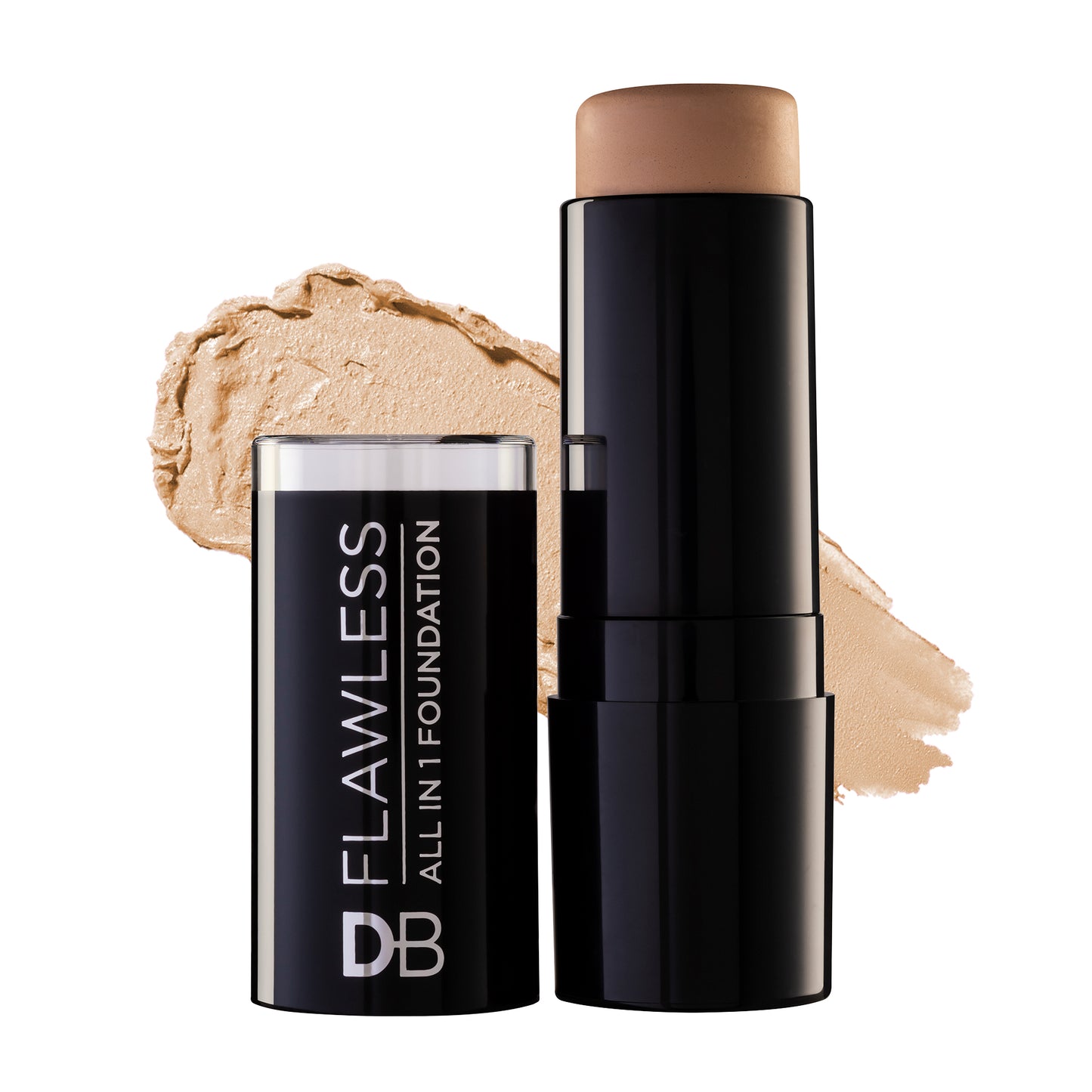 Flawless All in One Foundation (Light Sand) | DB Cosmetics | 04