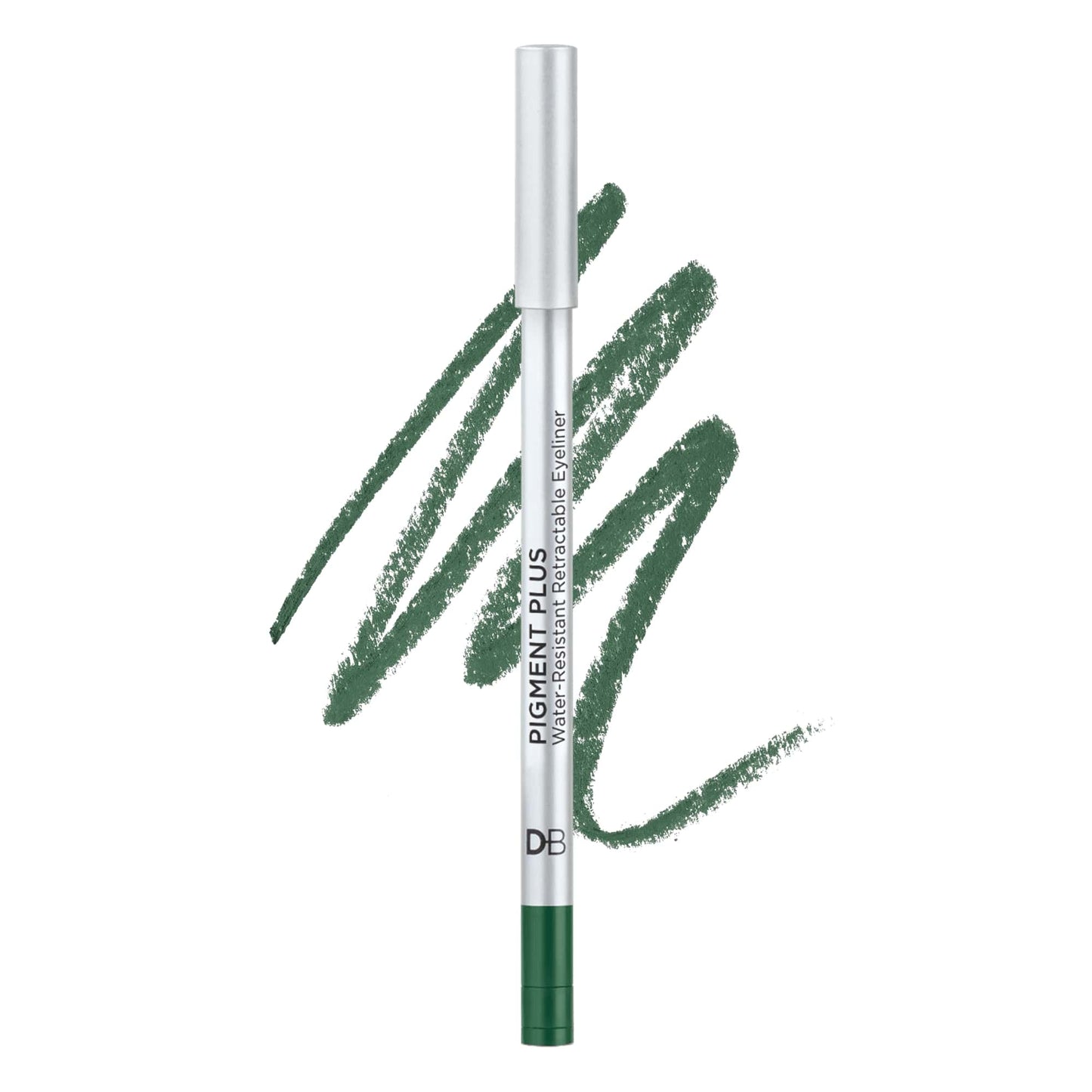 Pigment Plus Water Resistant Eyeliner (Emerald Sea) with swatch | DB Cosmetics