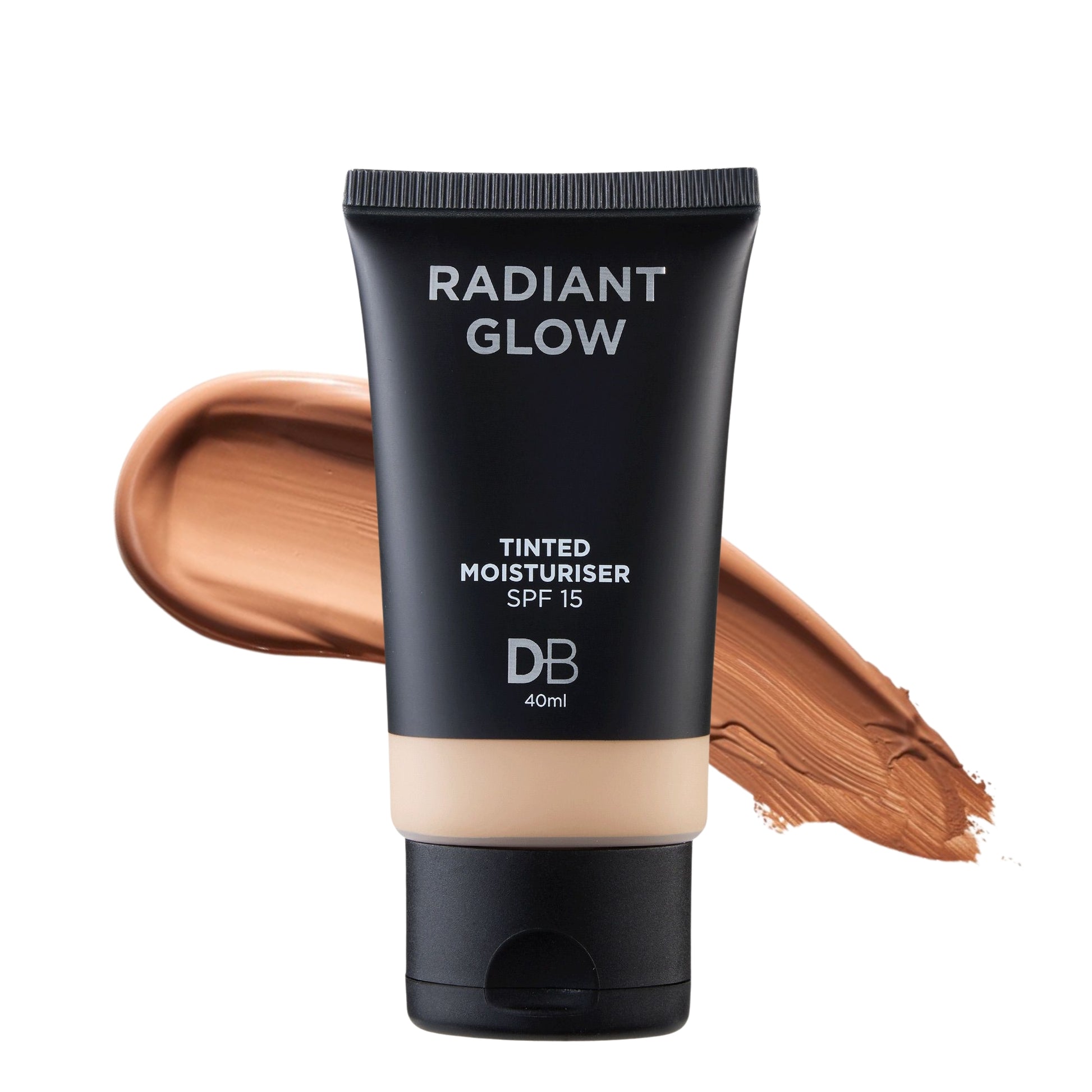 Radiant Glow Tinted Moisturiser SPF 15 (Deep) | DB Cosmetics | Thumbnail
