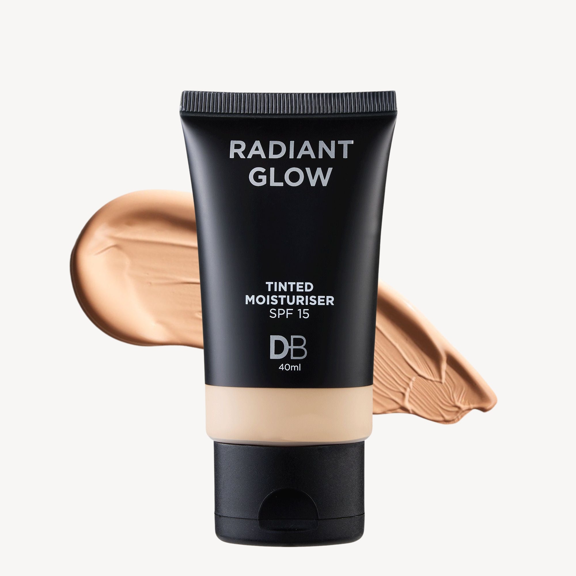 Radiant Glow Tinted Moisturiser SPF 15 (Light) | DB Cosmetics | Thumbnail