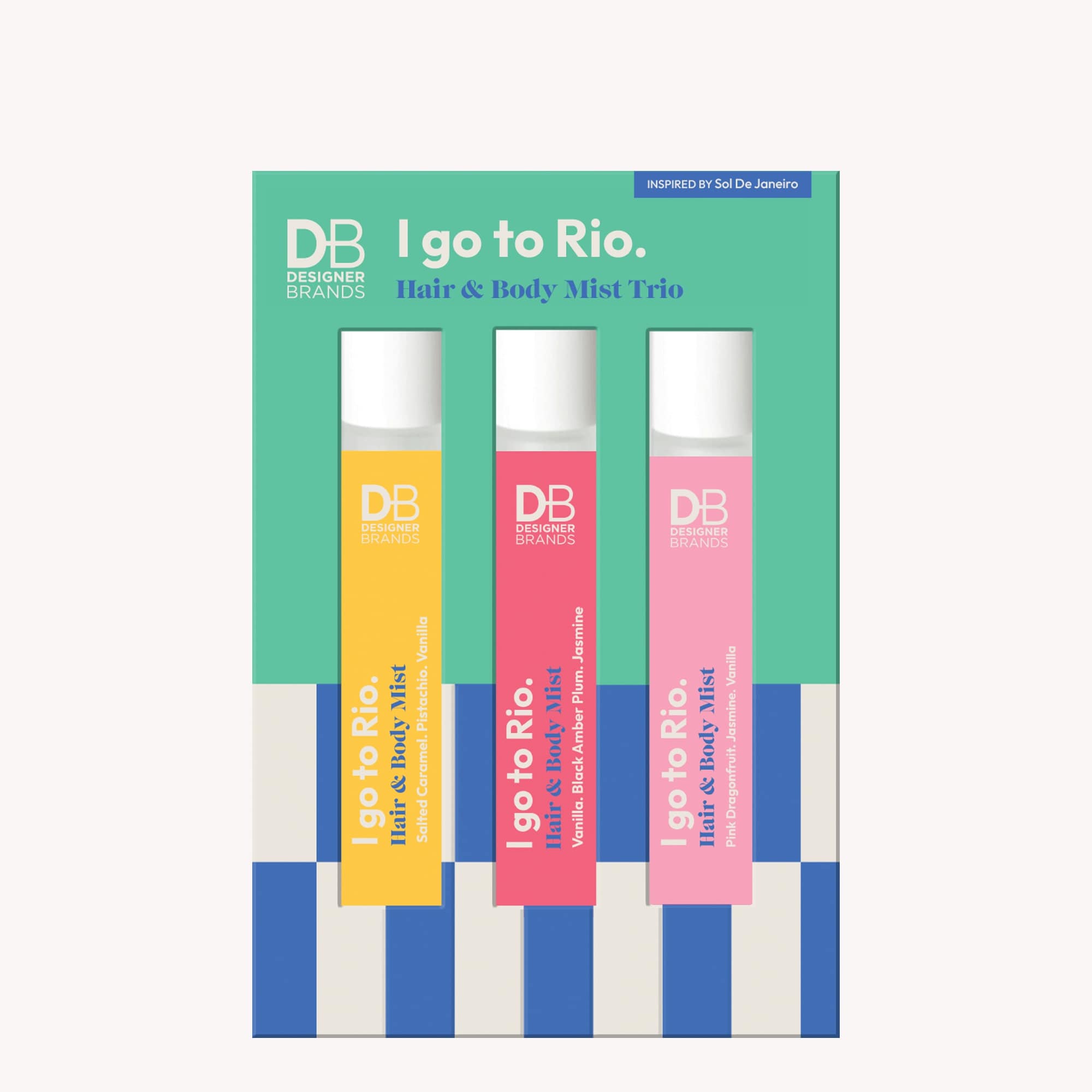 I Go To Rio Hair & Body Mist Trio | DB Cosmetics – DB Cosmetics NZ