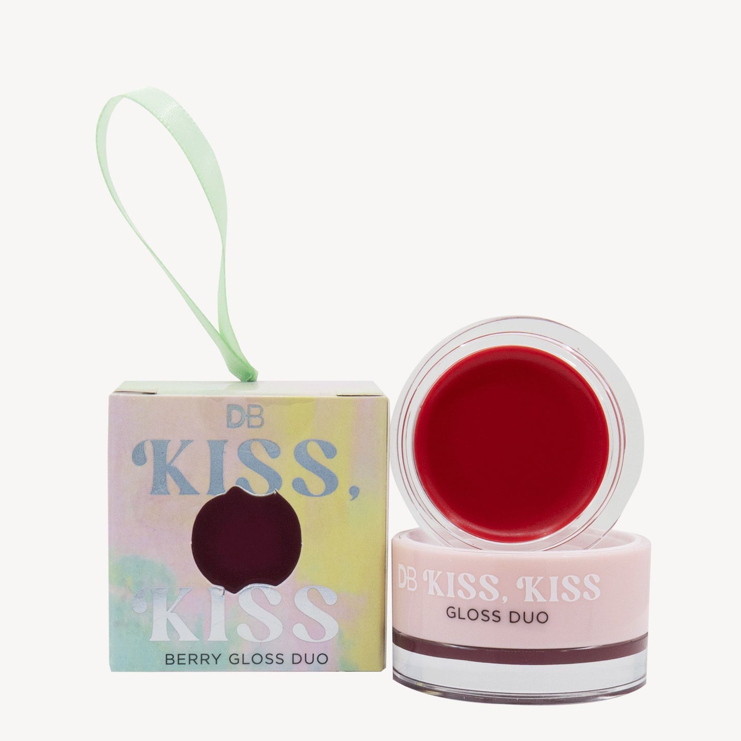 Kiss, Kiss Lip Gloss Pot Duo (Berry) | DB Cosmetics | Thumbnail