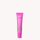 Pink tube of 'WHO'S THE GLOSS' on a white background