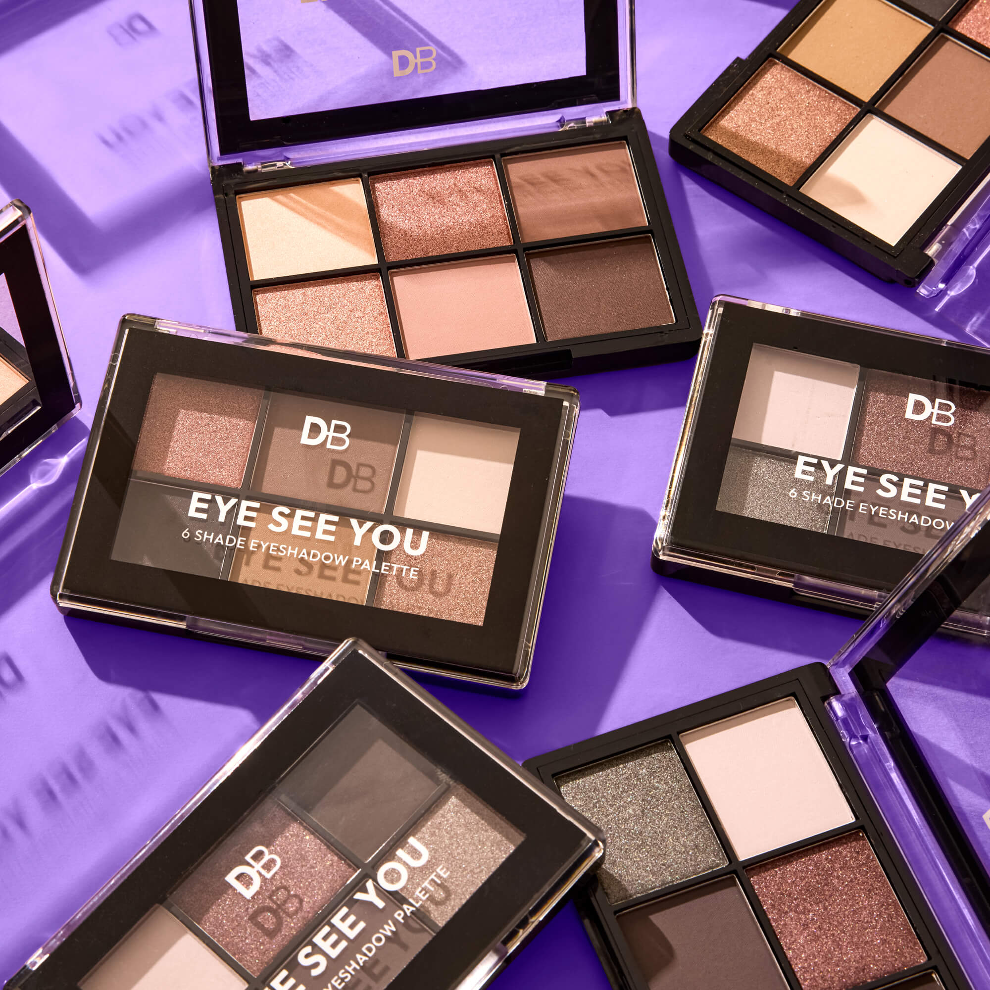 Eye See You 6 Shade Eyeshadow Palette (The Big Smoke)