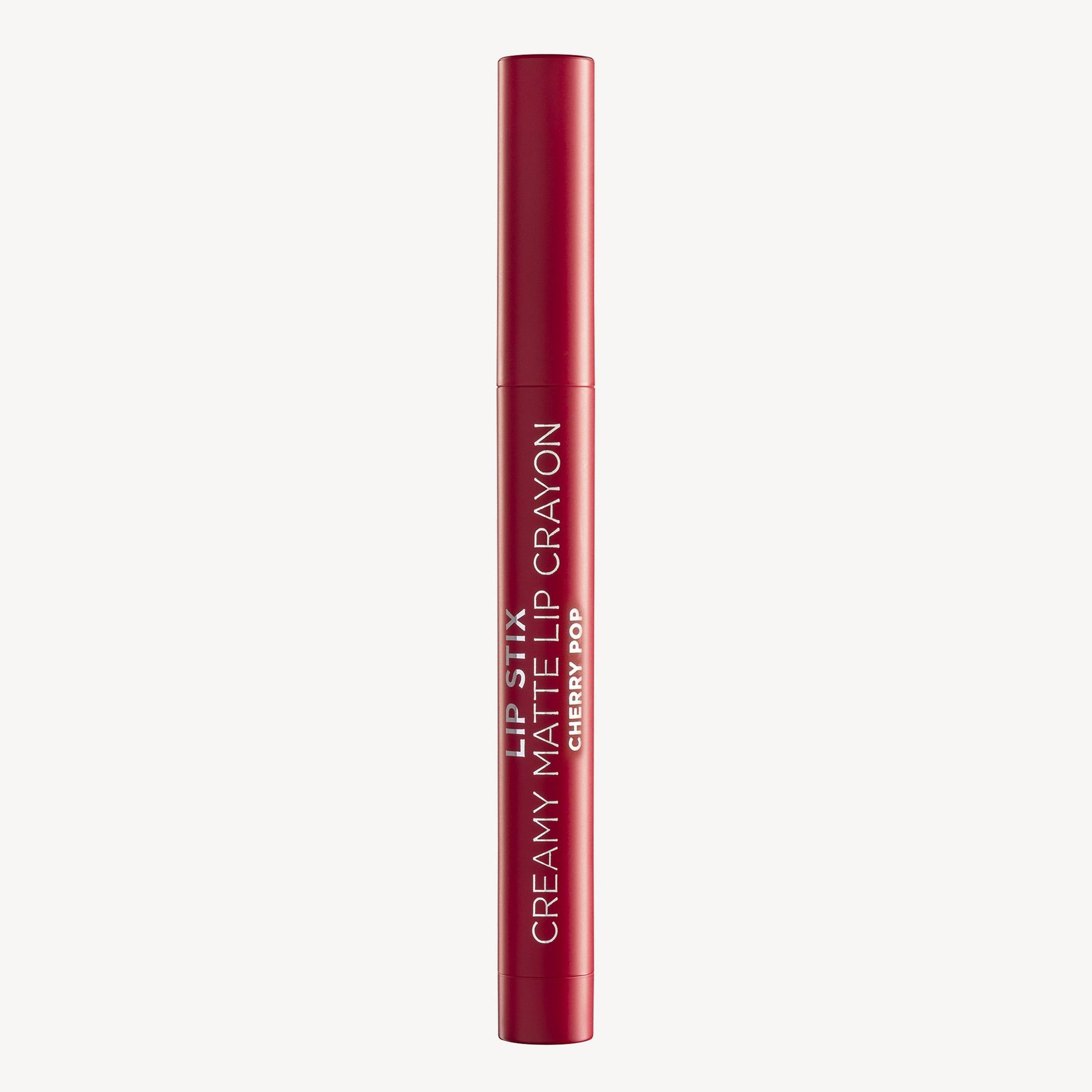 Lip Stix Creamy Matte Lip Crayon (Cherry Pop) | DB Cosmetics