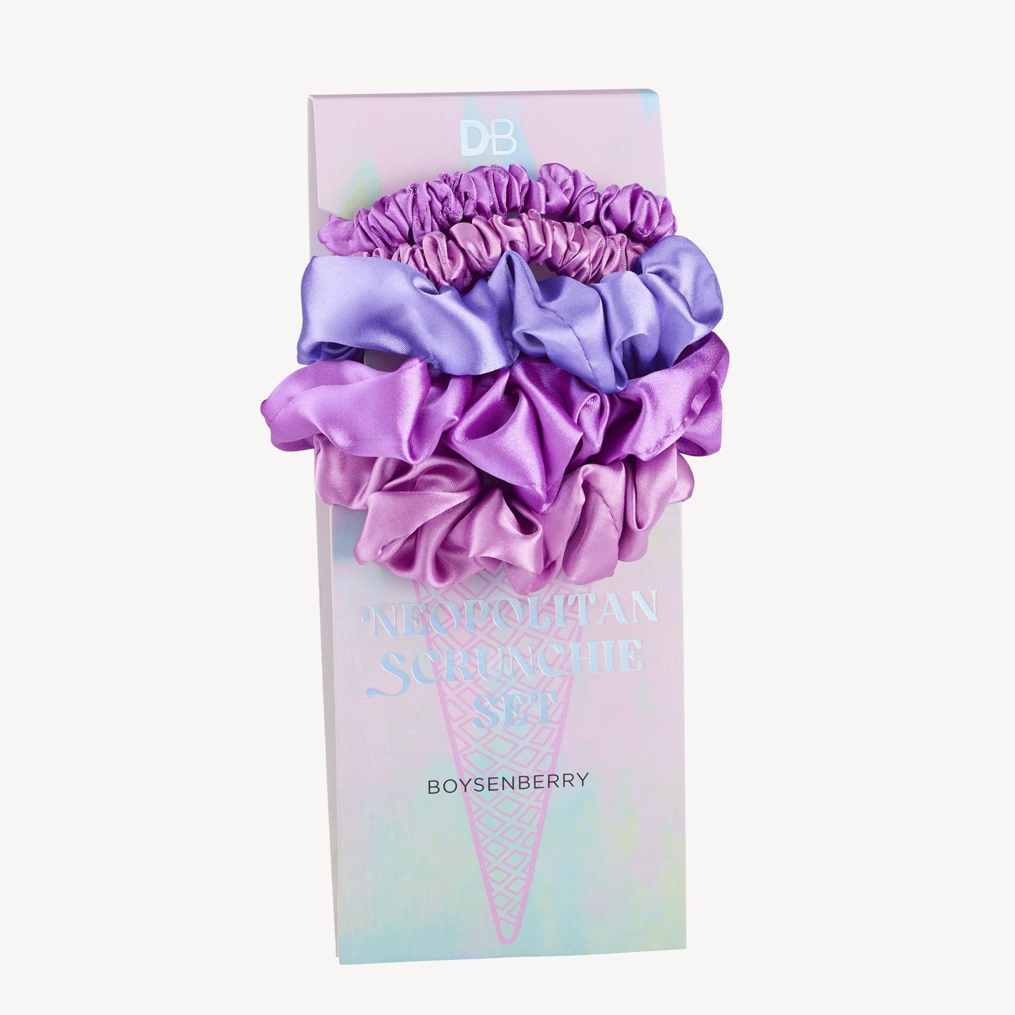 Neapolitan Scrunchie Set (Boysenberry) | DB Cosmetics | Thumbnail