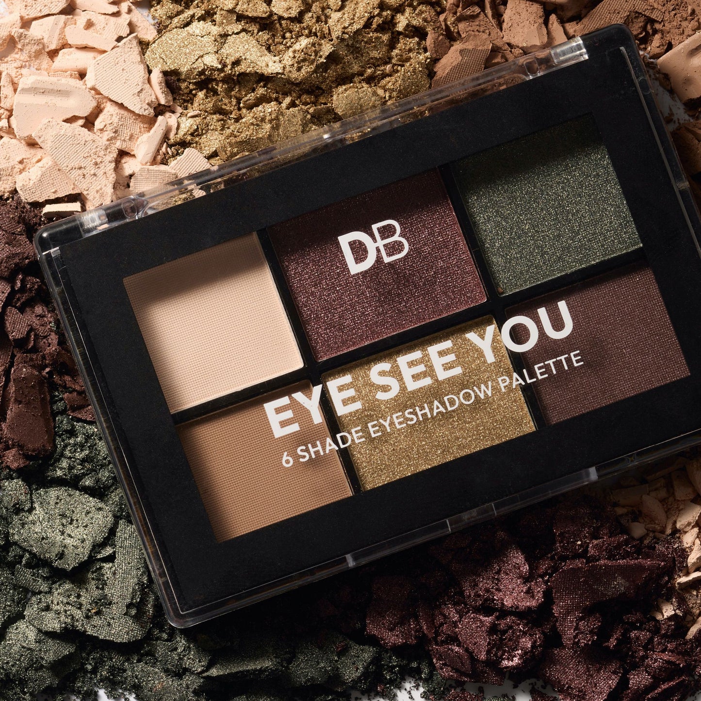 Eye See You 6 Shade Eyeshadow Palette (Urban Jungle) | DB Cosmetics | Lifestyle 03