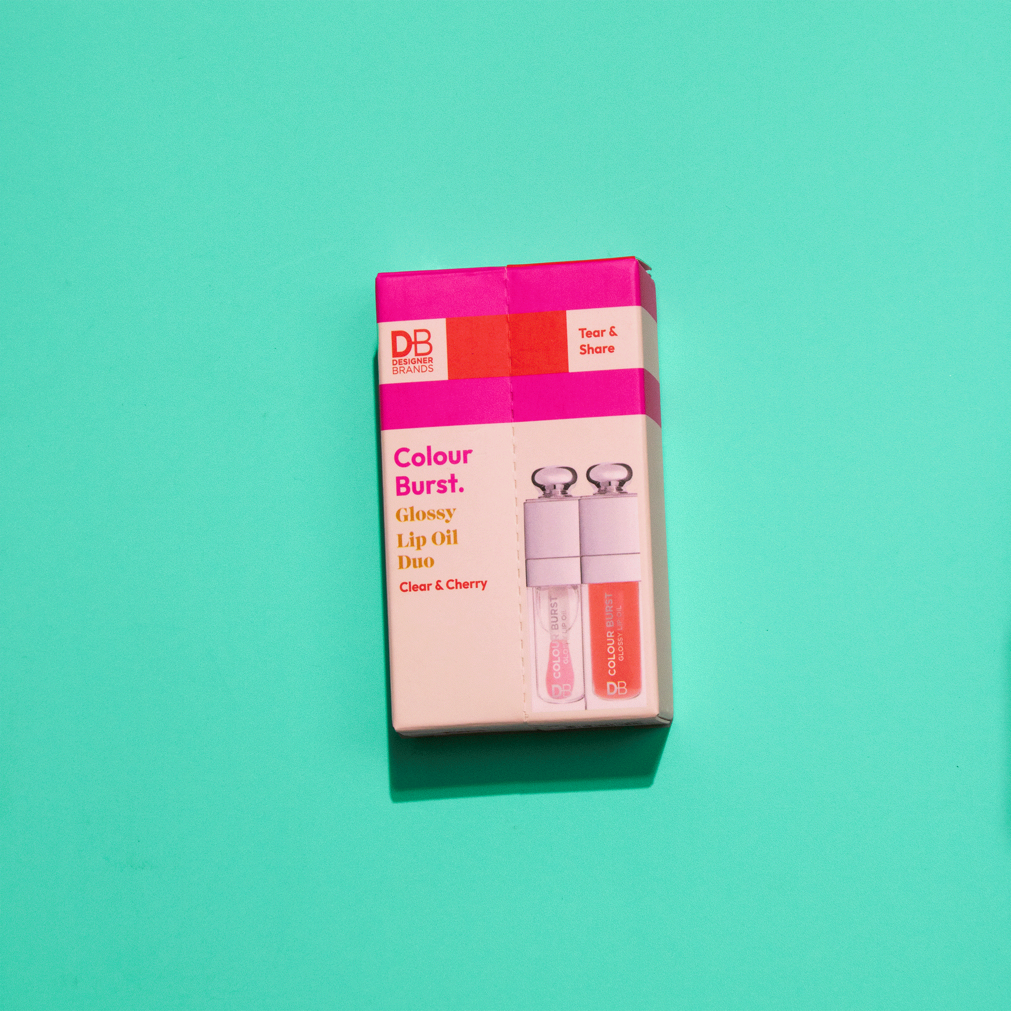 Colour Burst Glossy Lip Oil Duo | DB Cosmetics | Lifestyle
