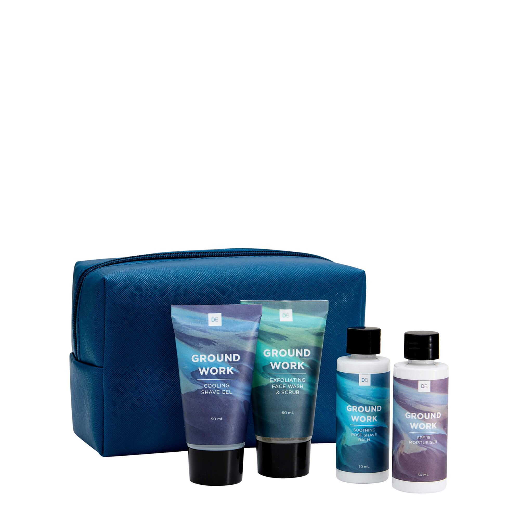 Ground Work Men's Travel Set | Open | DB Cosmetics