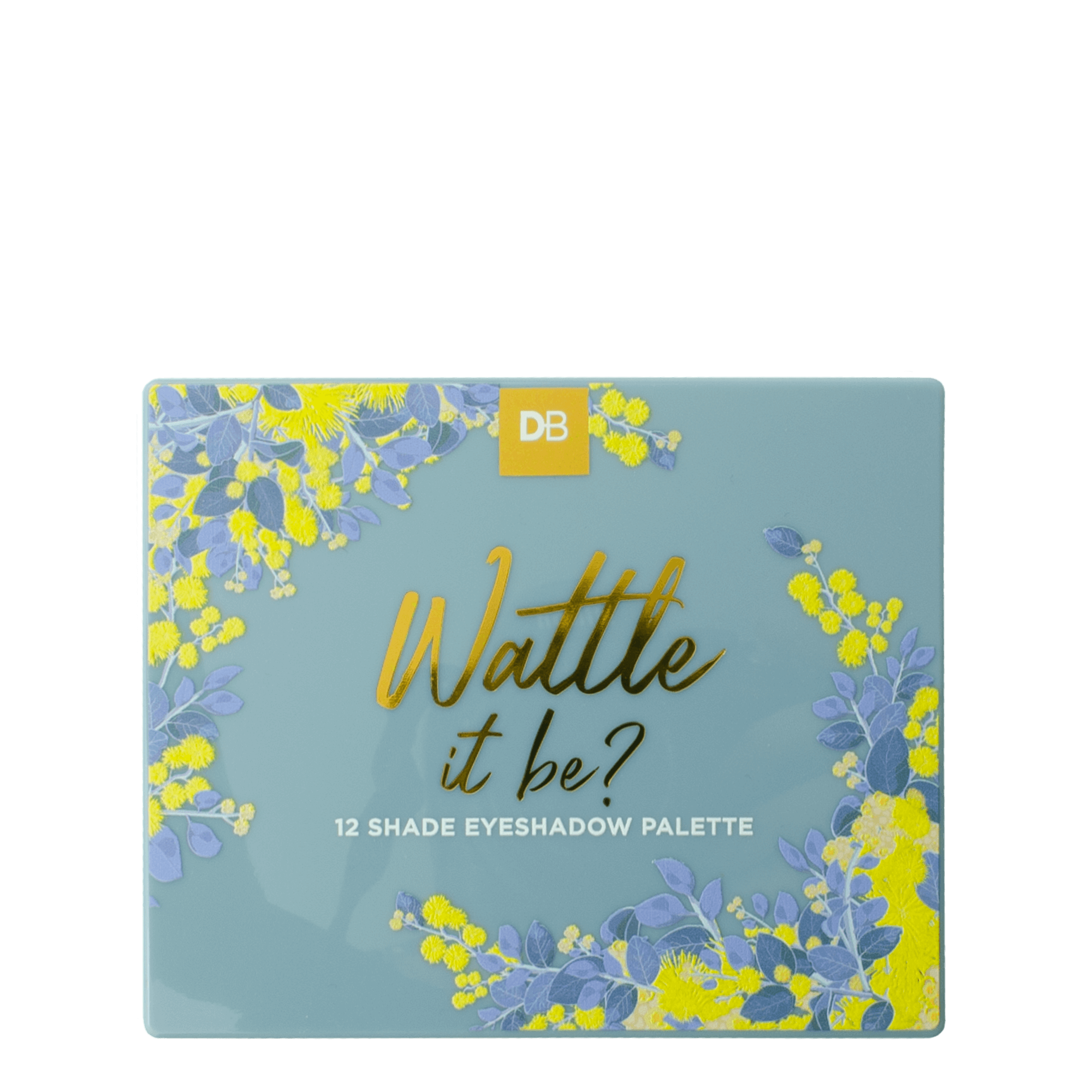 Wattle It Be 12 Shade Eyeshadow Palette | DB Cosmetics | 01