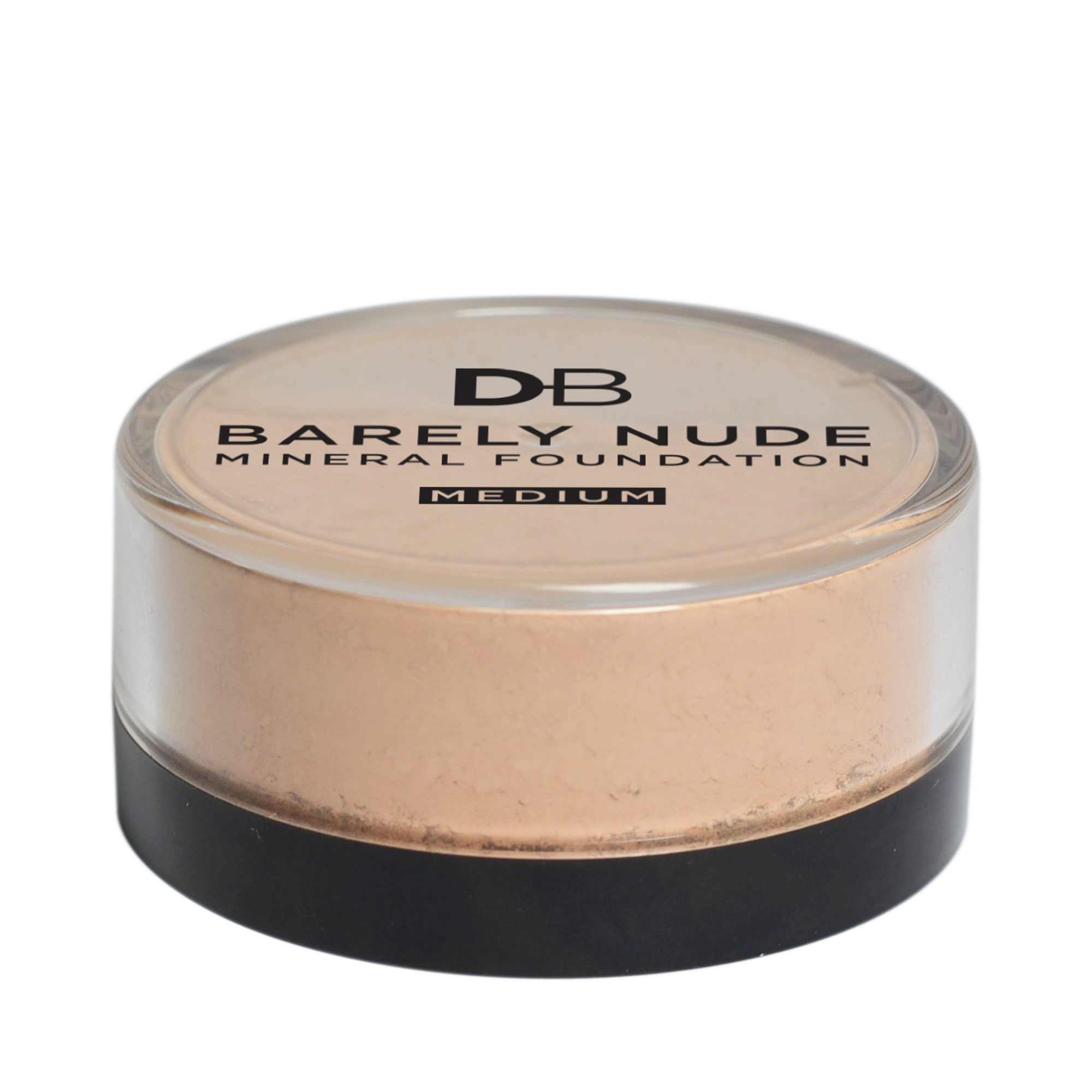 Barely Nude Mineral Foundation (Medium) | DB Cosmetics