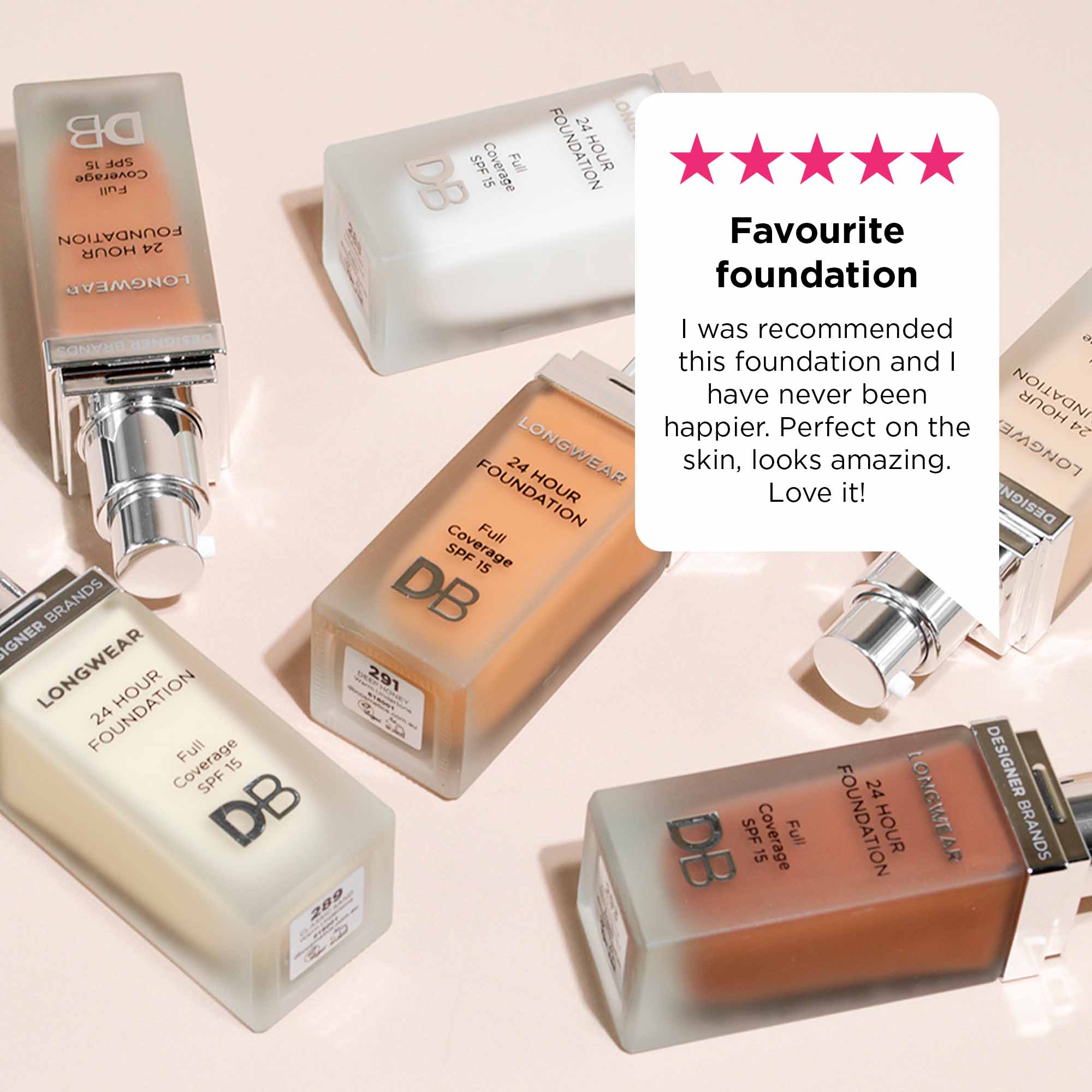 Longwear 24 Hour Foundation DB Cosmetics DB Cosmetics NZ