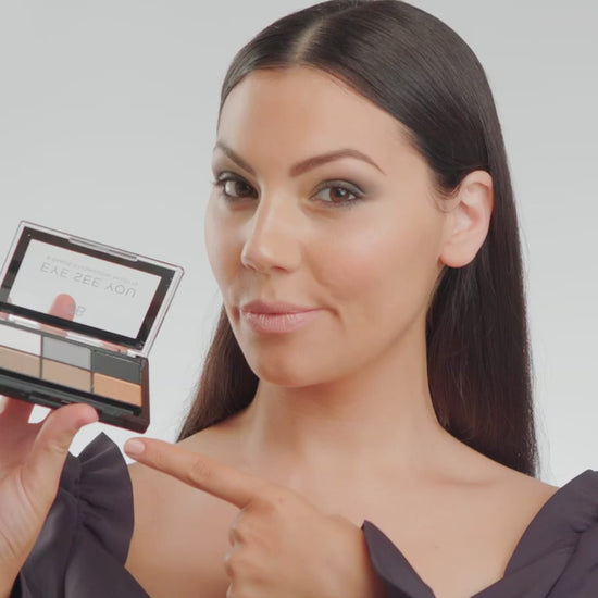 Eye See You Eyeshadow Palette in Smoke & Glitter | Application Video | DB Cosmetics
